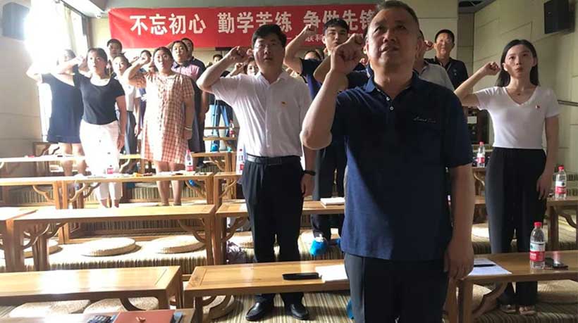 大众彩票党建，不忘初心！丨记2022年度大众彩票科技“庆七一”党建活动